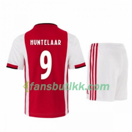 Fotballdrakt AFC Ajax Klaas-Jan Huntelaar 9 Barn Hjemmetrøye 2019-2020 Kortermet